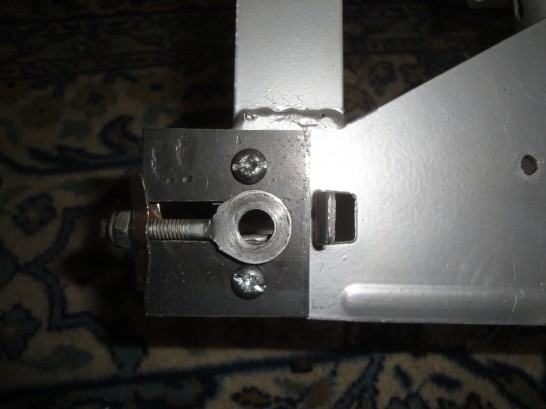 scooter back wheel support